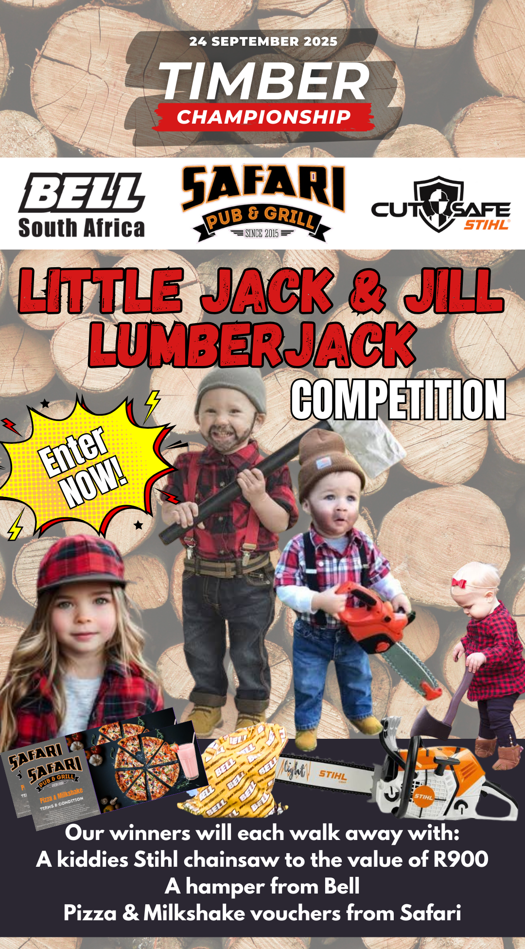 Little Mr & Miss Lumberjack